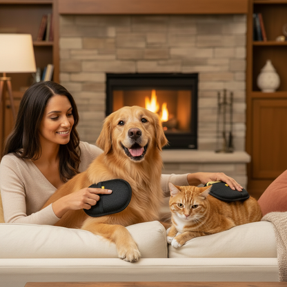 GroomDini Oval Pad - Realistic Lifestyle Photo